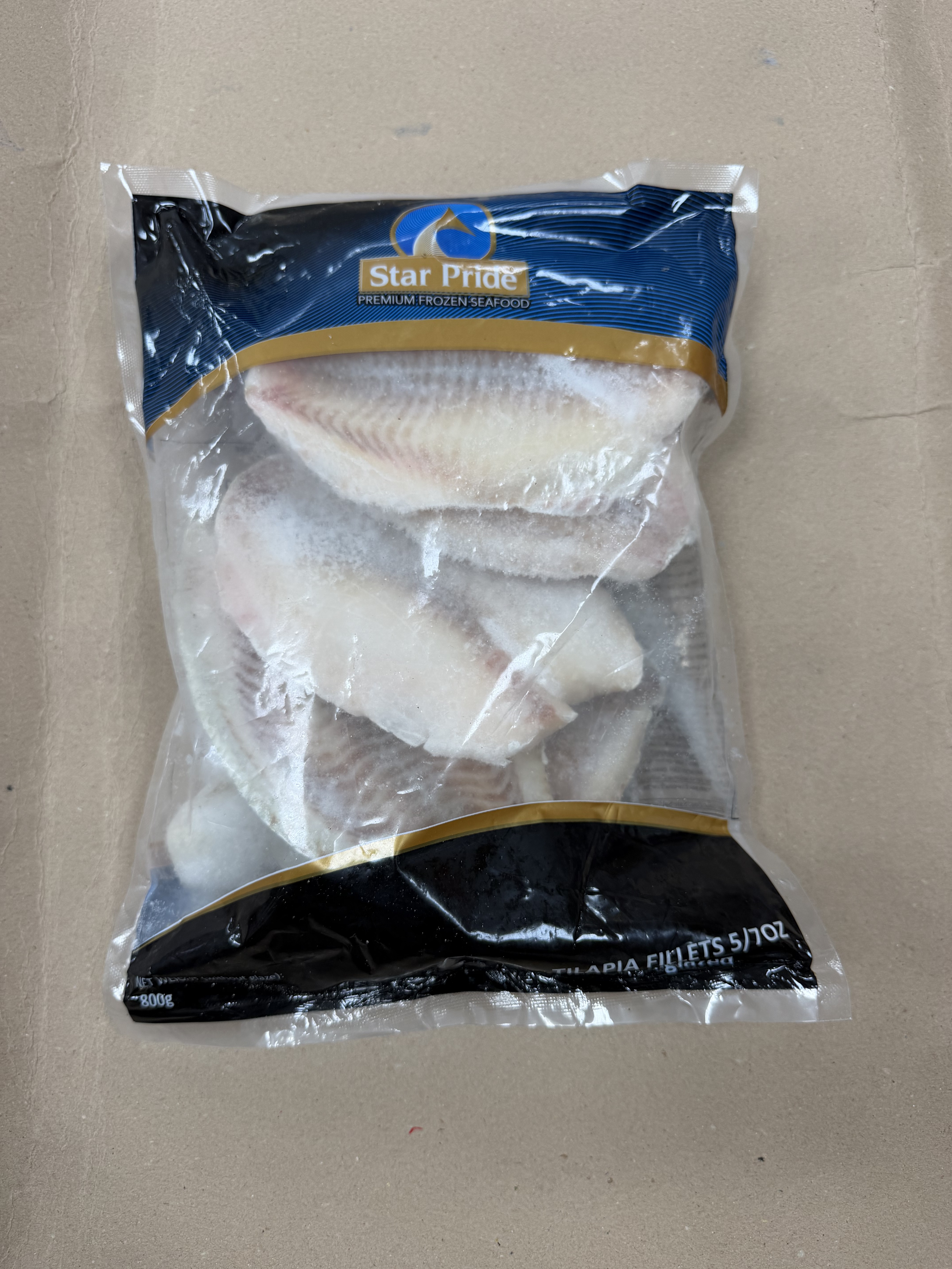 Filets de Tilapia Congelés - Star Pride 800g