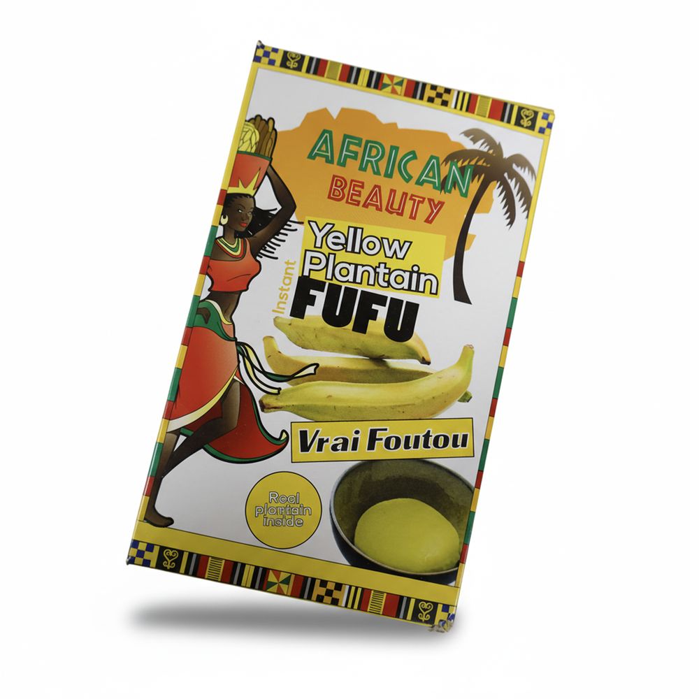 Yellow Plantain Fufu African Beauty